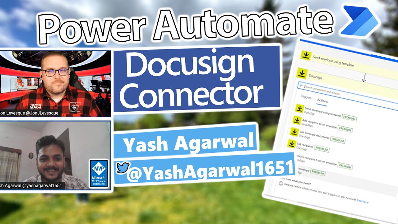 The DocuSign Connector in Power Automate